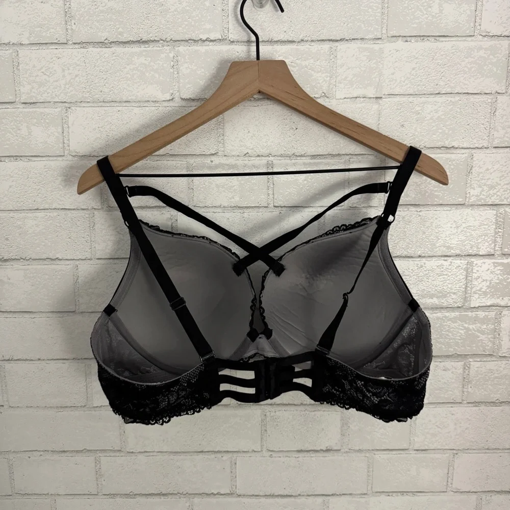 TODRID Plunge Lace Push Up Bra - Picture 4 of 6